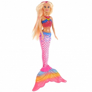 Кукла София русалка 29 см, амулет и хвост светятся, 4 песни о Принцессах (София и Алекс, B1694521-S-HU (48))